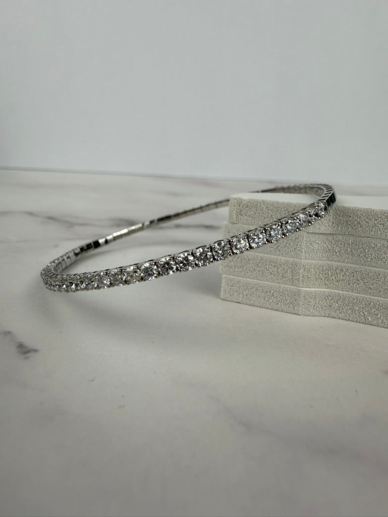 2.15ct_Lab_Grown_Diamond_Bangle_14K_White_Gold_side