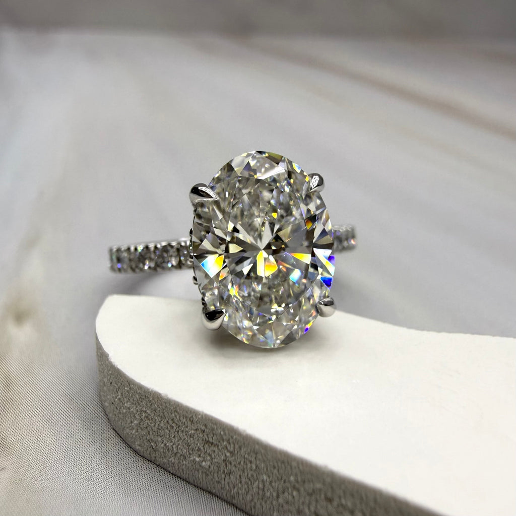 3.37cttw_VVS2_Oval_Cut_Lab_Grown_Diamond_Ring_14K_White_Gold_IGI_Certified_front