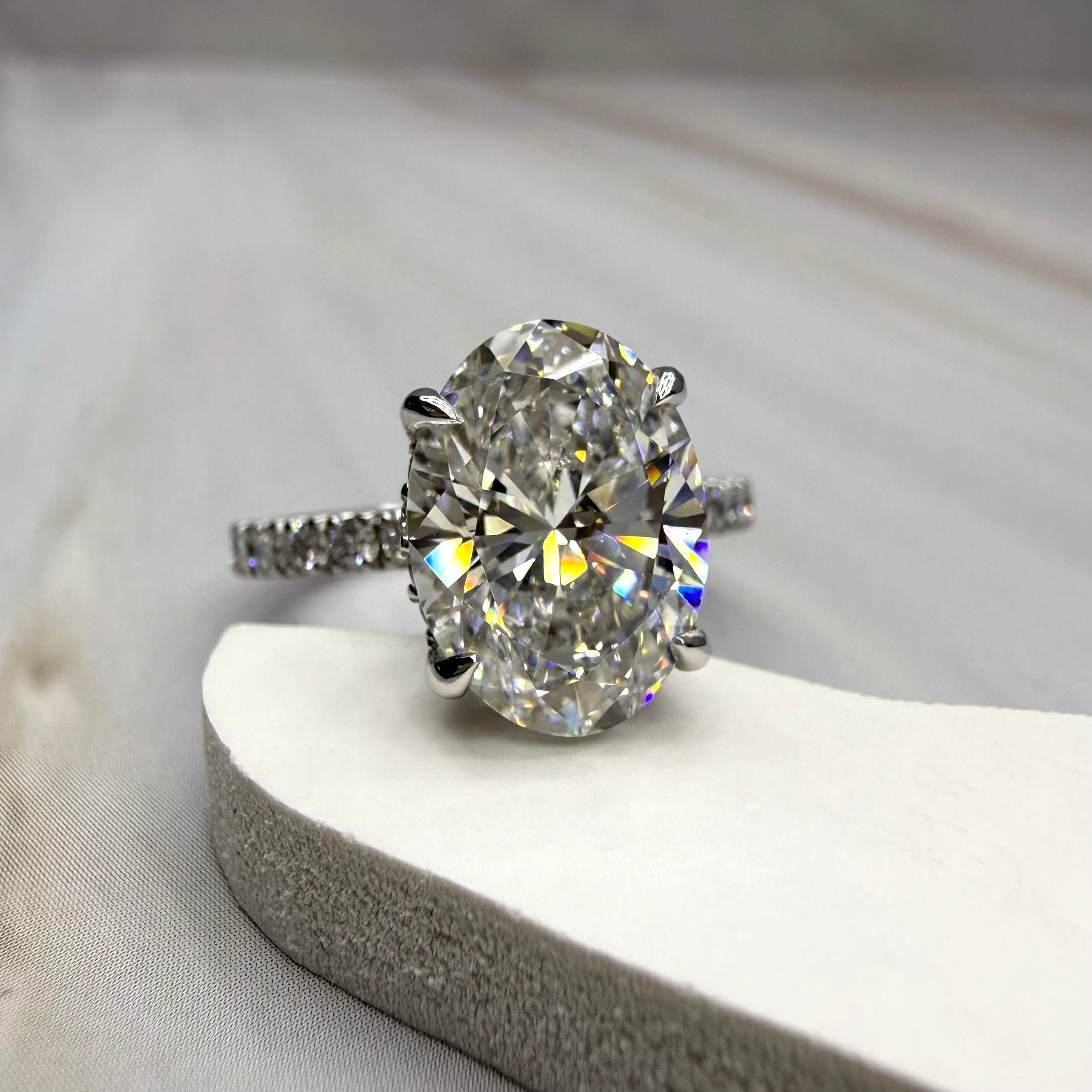 3.37cttw_VVS2_Oval_Cut_Lab_Grown_Diamond_Ring_14K_White_Gold_IGI_Certified_front