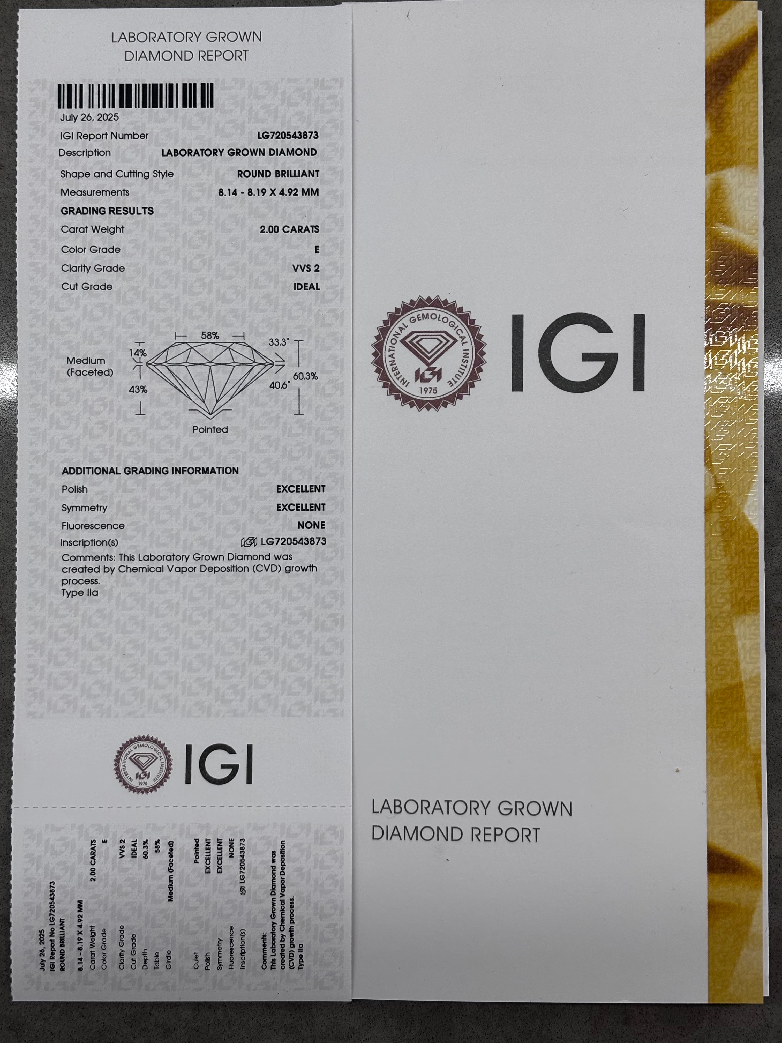 4cttw_VVS2_Lab-Grown_Diamond_Stud_Earrings_14K_Gold_IGI_Certificate_2